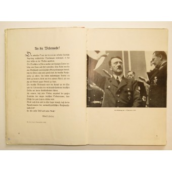 Pilot in de Combat - Luftwaffe War Correspondenten Fotoalbum. Flieger im Kampf. Espenlaub militaria